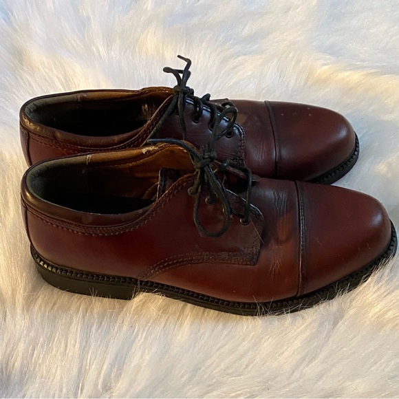 Nunn Bush Shoes Mens Size 11Wide Dress Lace Up Office They Have Peeling … - Picture 10 of 11